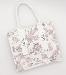 Toile Canvas Tote Bag
