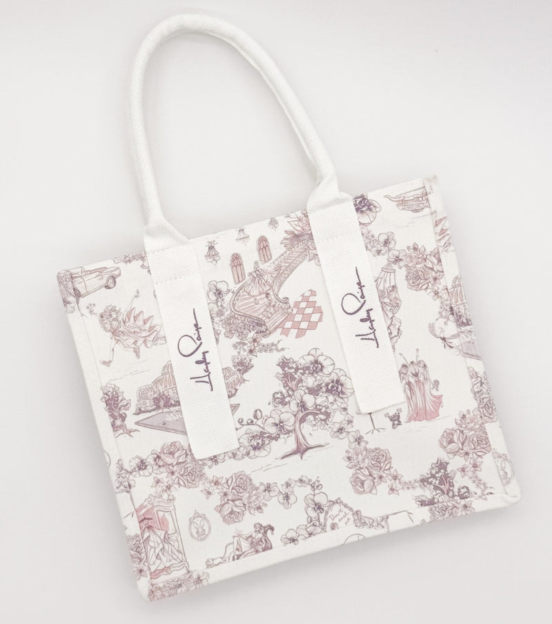 Toile Canvas Tote Bag