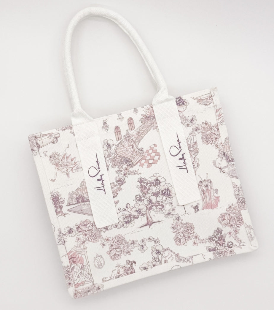 Toile Canvas Tote Bag
