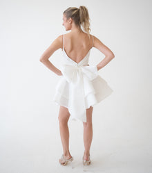 hayley paige short dress Long story shortshort dresses might be part of the conversation Because mini moments are just as mahhh'velous. #waitandsee #july27th #hayleypaige #sneakpeek HP hair: @jaxseabrooke HP makeup: @thechelsearegan Planner: @AmandaNovenaWeddings