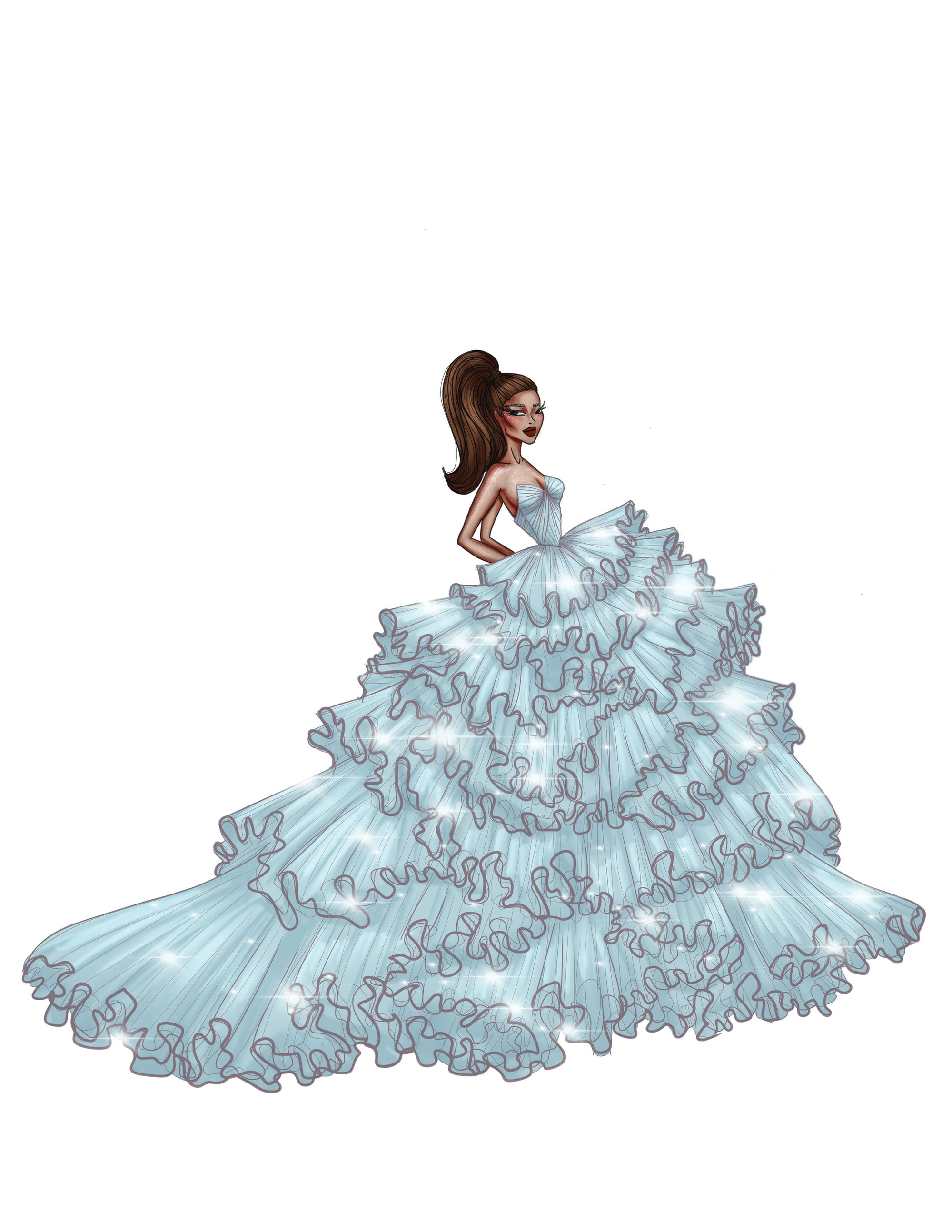 long dress drawing How to draw a beautiful girl with beautiful dress , #myart #easydrawing #girldrawng #simplelook